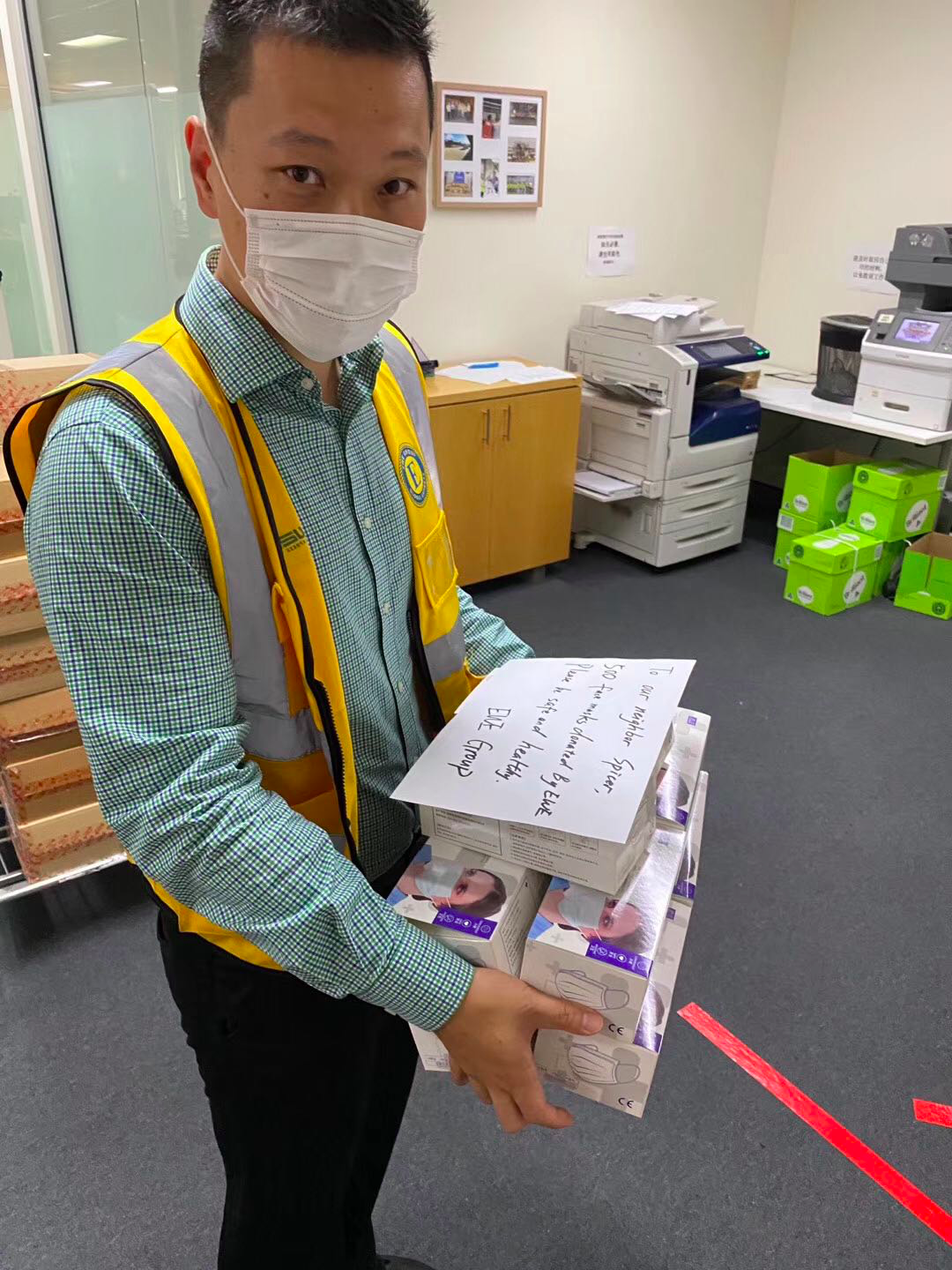 澳洲华人物流巨无霸EWE投身澳洲抗疫 心有猛虎细嗅蔷薇，传递温暖 点亮希望...（组图） - 11